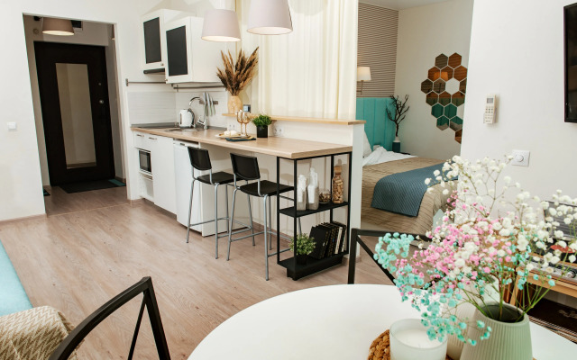 Квартира Уютная с Видом на Пруд