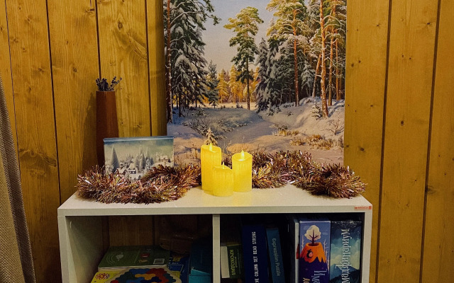 Частный дом уютный с панорамными окнами с выходом на террасу