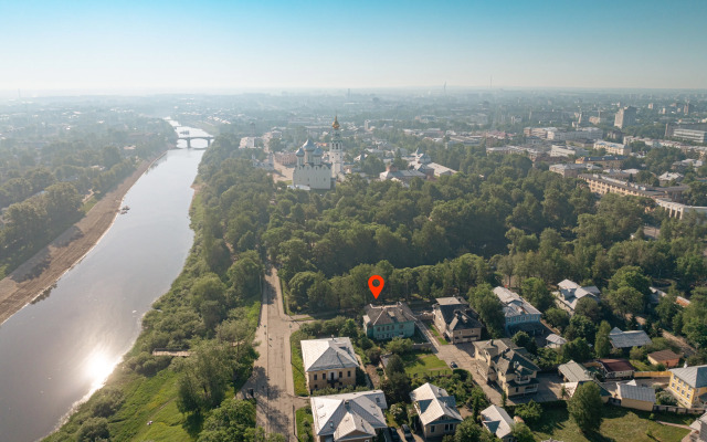 Квартира Зелёный дом на набережной вблизи Кремля