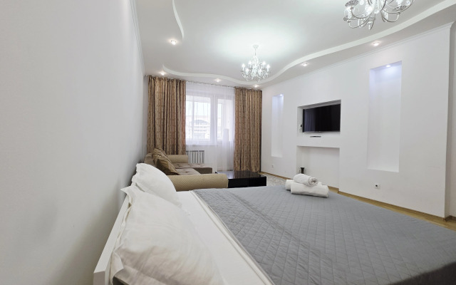 Trekhkomnatnye S Shikarnym Vidom Na Bayterek 251 Apartments