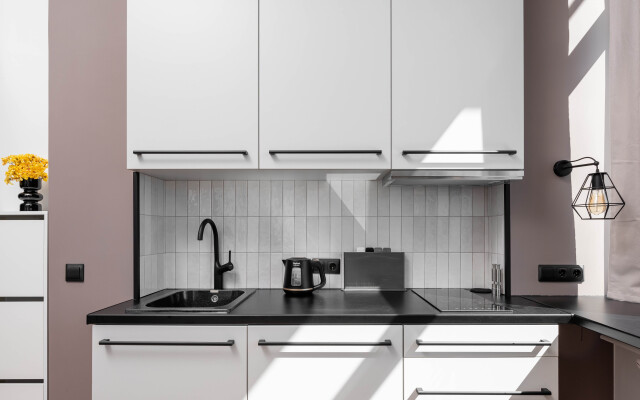 Kak doma Dizaynerskiy Loft U Metro Nagornaya Apartments