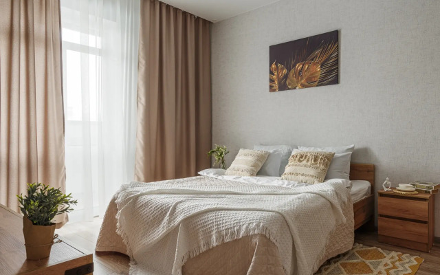 Квартира Однокомнатная в светлом стиле