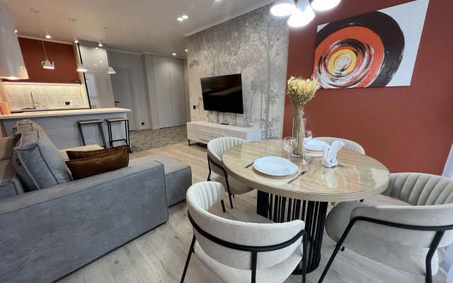 s Shikarnym Vidom na Park s Vysokogo Etazha Rumer Apartments