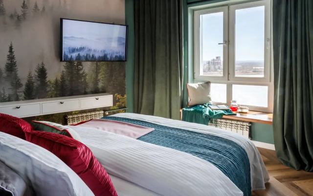 MORE i SPA s saunoy i vidom na reku Apartments
