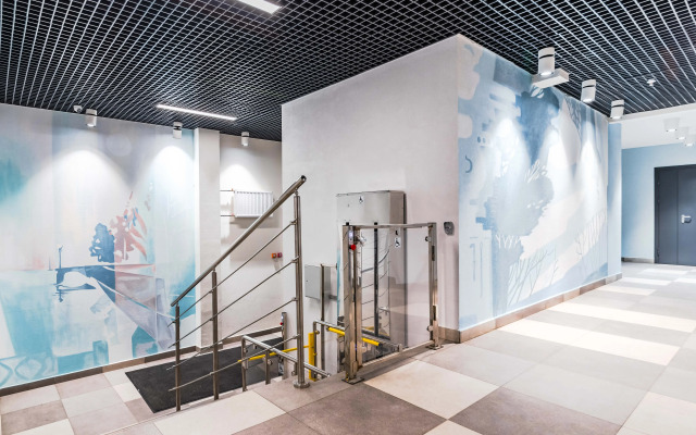 Tikhaya Studiya U Metro Staraya Derevnya Apartments