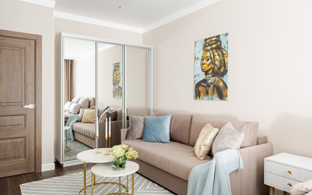 Апартаменты Стильные апартаменты у метро Фрунзенская