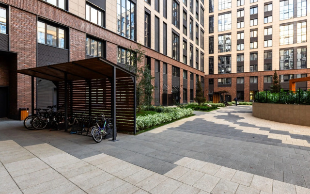 Квартира студия Птицы с роскошной панорамной лоджией