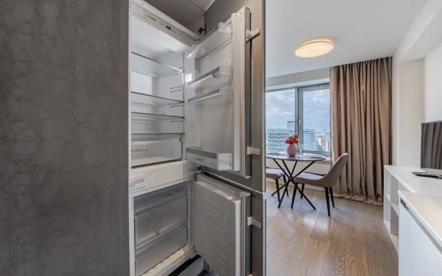 Апартаменты Нежная видовая студия Smart Host