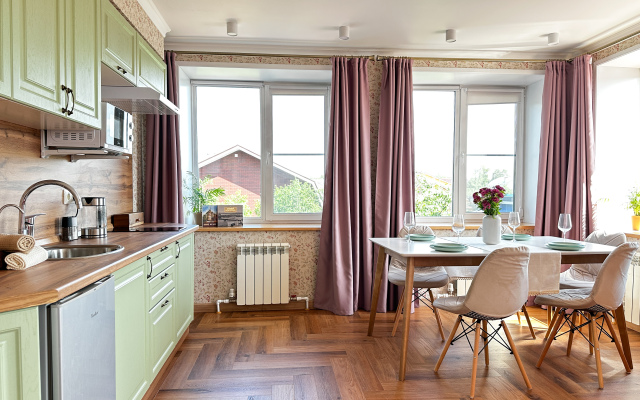 Апартаменты Пента с кухней и бесплатной парковкой