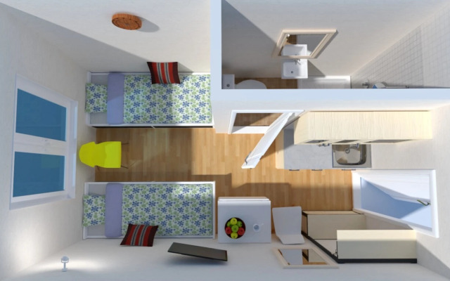 KvartiriS Na Oktyabr'skom Pole Apartments 3