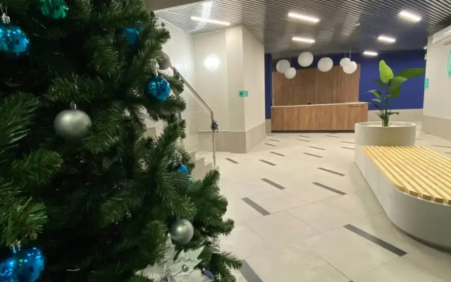Uyutnaya studiya s panoramnym vidom u metro Flat