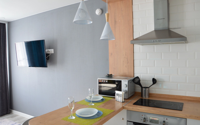 Grey Room S Basseynom RnD Apartments