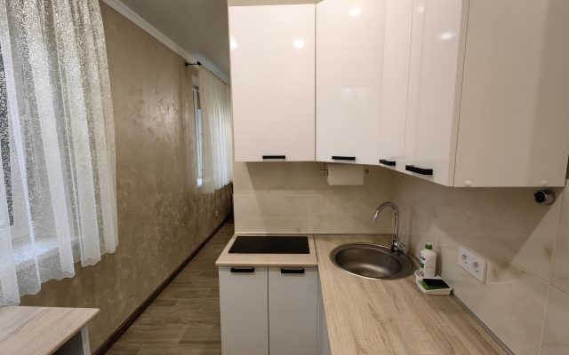 V samom serdtse goroda Zelenogradska Flat