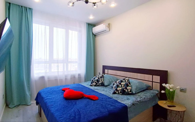 Апартаменты двухкомнатные Татьянин Дом вблизи Амура и парка Северный