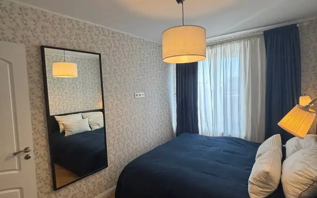 Квартира С видом на гостиницу Космос