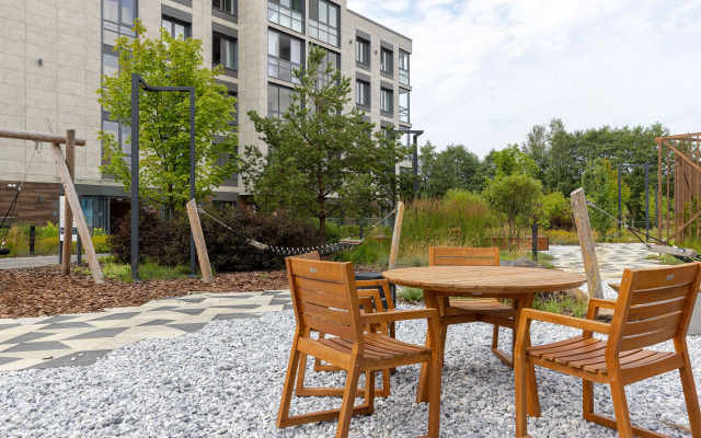 Апартаменты зеркальные в доме с бассейном в Сестрорецке