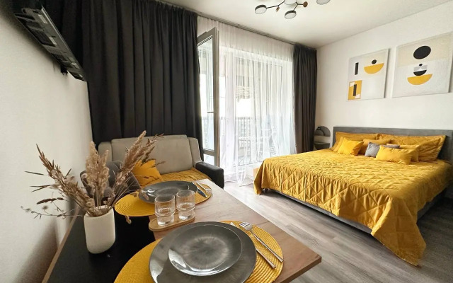 Квартира Уютная студия с видом на Неву