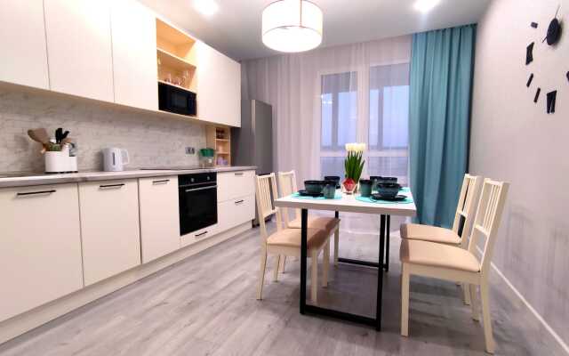 Апартаменты двухкомнатные Татьянин Дом вблизи Амура и парка Северный