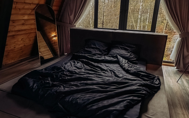 Частный дом A-frame Ванхейм с сибирским чаном