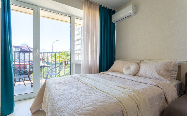 Квартира уютная с балконом у моря Каравелла 23