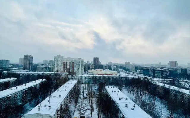 Kvartira Uyutnaya 2-kh Komnatnaya V Novom Dome V 3-kh Minutah Ot Metro Zyuzino Flat