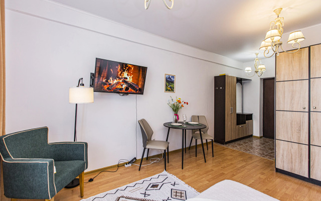 S Krasivym Vidom Na Gory Flat