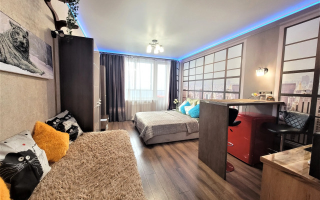 Квартира Студия с потрясающим Видом на Санкт-Петербург