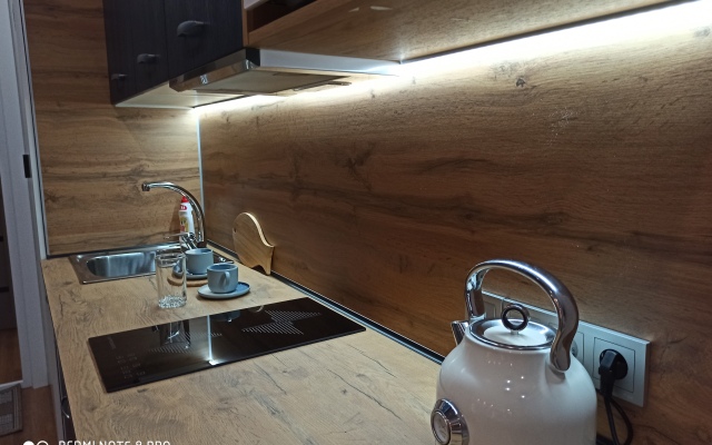 Апартаменты Двухместная студия с кухней Волна