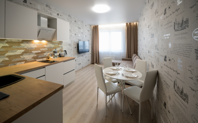 Апартаменты Abri Luxe в ЖК Гулливер с видом на город