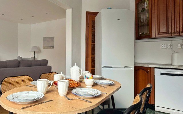 Квартира 3-комнатная в зеленом районе Москвы