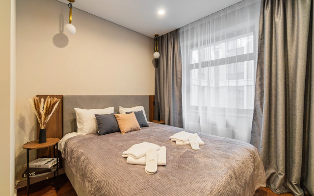 Апартаменты Отличная студия рядом с Невой