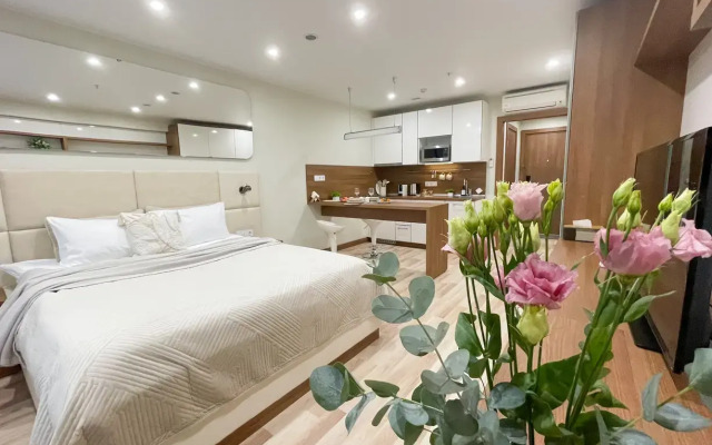 Апартаменты Студия Riva на 14 этаже