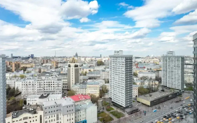 Апартаменты Нежная видовая студия Smart Host