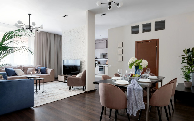 Квартира GM Apartments Светлая и стильная квартира у Маяковской