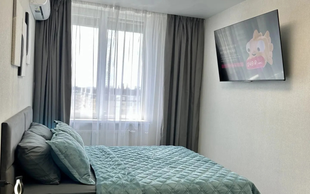 Квартира Евро-2комнатная для 4 гостей вблизи ТРК Горизонт