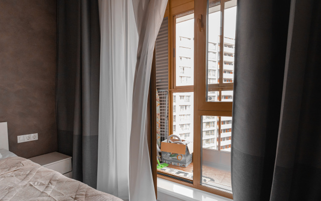 Апартаменты Lalapart Liner с лоджией у метро ЦСКА