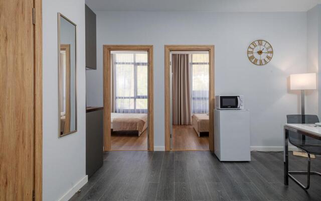 Апартаменты с Белоснежным Дизайном