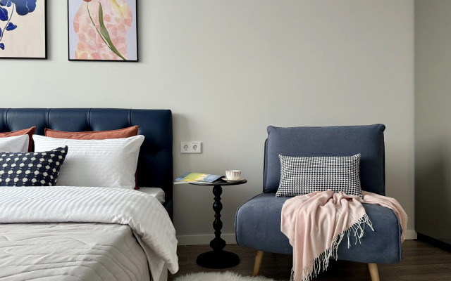 Апартаменты 2-к с панорамным видом на Свибловский парк 51м 4 кровати