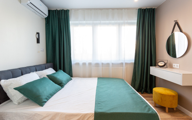 Apartamenty morent s dizaynerskim remontom v ZHK «Frukty» Apartments