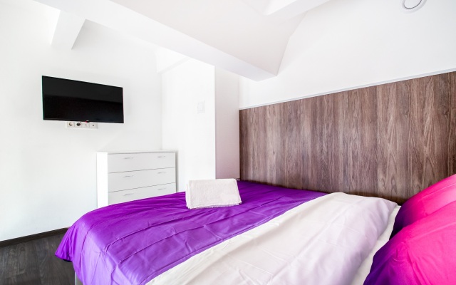 Dvuhurovnevyij Loft V 5 Min Ot M.Seligerskaya Apartments