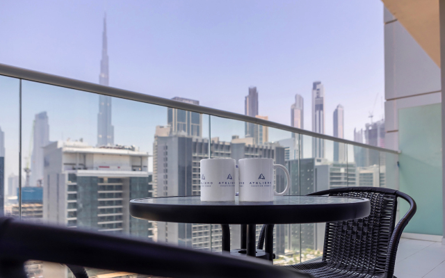 Апартаменты Damac Vera 1br With Downtown & Burj Khalifa View