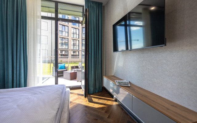 Studiya S Terrasoy Apart Zelenogradsk Flat