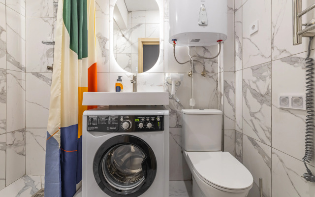 Квартира Яркая студия рядом с метро