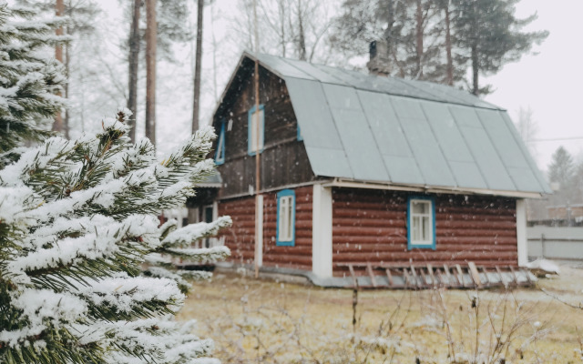 Частный дом бревенчатый на Карельском перешейке