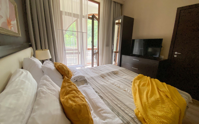 Однокомнатная квартира с Видом на Горы в 300м от Подъёмника