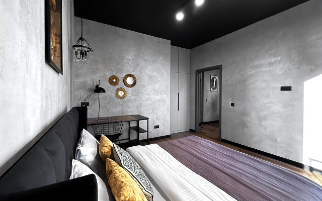 Квартира Эксклюзивный лофт с джакузи на двоих + TV