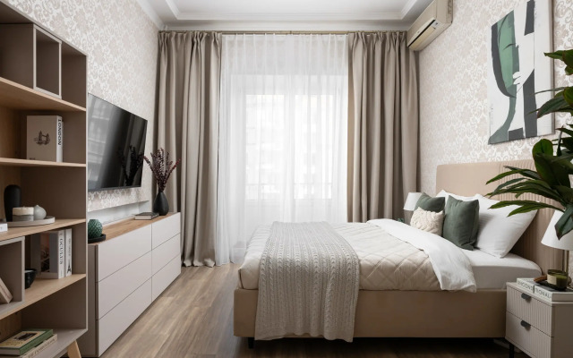 Квартира GM Apartments Легендарная Двушка на Тверской у Садово-Триумфального Сквера