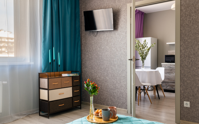 Gosti Lyubyat u metro Novoperedelkino Golubaya Apartments