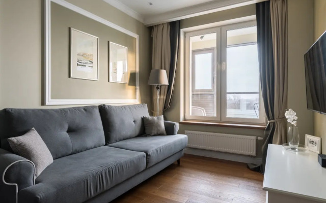 Апартаменты Sutki Rent c дизайнерским ремонтом и отличным видом