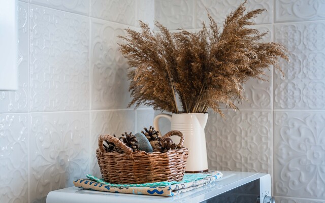 Апартаменты на пешеходной улице с 2-мя спальнями